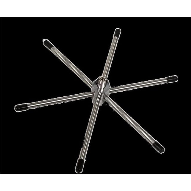 6 Element Mobile Ground Radial, Black