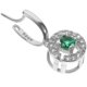 thumbnail image 1 of Charm Pinch Bails Silver for Jewelry with Pendant Connect Clasp Multipurpose Use, 1 of 4