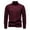 Wine, variant on Men's Warm Lined High Neck Sweater Coat Soft Knit Pullover Casual Winter Thermal Underwear Top For Cold Weather Men Casual Dress Sweater Long Sleeve Hoodie Mens Long Hooded Sweatshirt