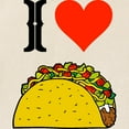 thumbnail image 2 of CafePress - I Heart Taco Tote Bag - Unisex Canvas Tote Bag, Beige, 1-Piece, 2 of 7