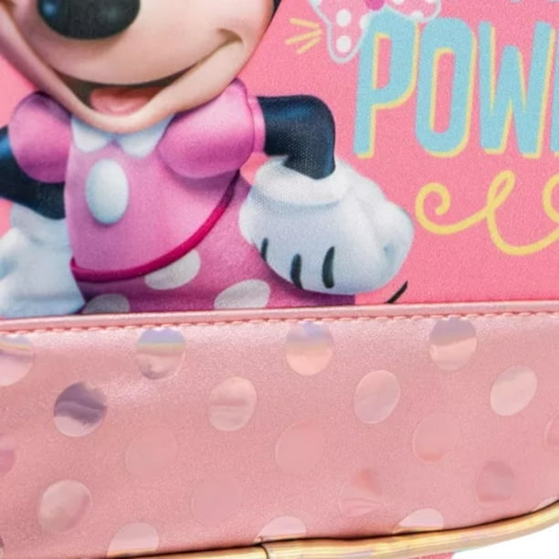 Lonchera Escolar Termica Ruz Minnie Mimi Disney Powmi 178634 Walmart en linea