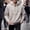 c01Gray, variant on USNSM Mens Quarter Button Pullover Hoodies Vintage Long Sleeve Casual Solid Color Fashion Hoodie Fall Winter Sweater for Men Brown L