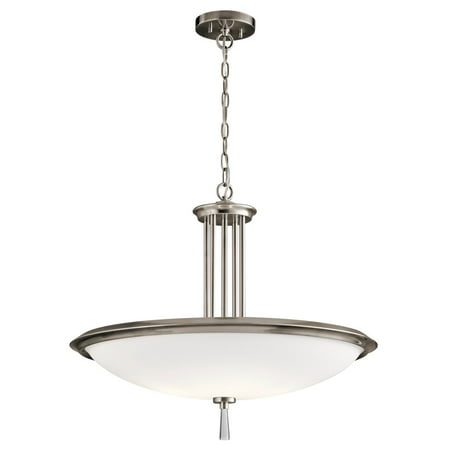 Classic Pewter Finish Pendants 4 Light With Classic Pewter Finish Steel Material Medium 24 inch 400 Watts ()