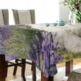 thumbnail image 2 of DEIARA Happy Havanese Dog Square Tablecloth 60×60in Polyester Fabric Tablecloth Washable Dust Resistant Wrinkle Resistant, 2 of 9