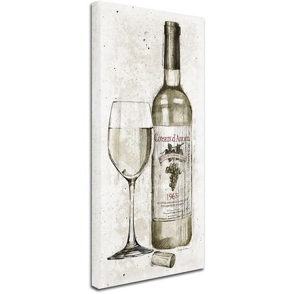 Trademark Fine Art "Pencil Wine II" Canvas Art by Avery Tillmon