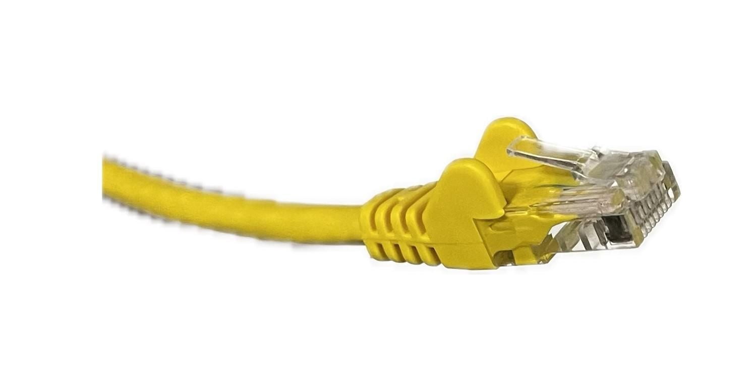 BlueDiamond Ethernet Cat6 Patch Cable CSA & UL approved - 50ft, Yellow