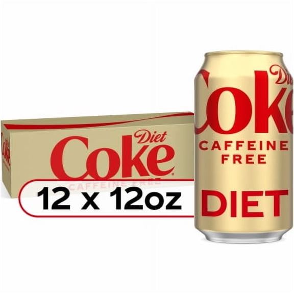 2X-Diet Coke Caffeine Free Soda Cans - 12 fl oz - 12 pk