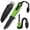 Green, variant on Plys Multifunction Fixed Blade Outdoor Survival Knife with Fire Stick and Whistle, Camping Essentials Gear