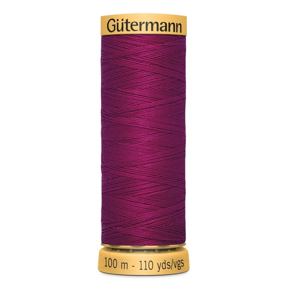 Gutermann Natural Cotton Fuchsia Thread, 110 Yd.