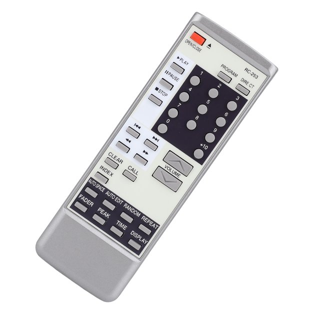CD Player Remote, CD Player Remote Control RC 253 Full Functional Complete Access for DCD520 DCD685 DCD1015 DCD1600