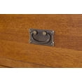 thumbnail image 4 of Crafters and Weavers Arts and Crafts 3-Drawer Solid Wood Sideboard in Cherry, 4 of 9
