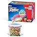 thumbnail image 2 of Ziploc Storage Bags with New Grip 'n Seal Technology, for Food, Sandwich, Organization and More, Quart, 100 Count, 2 of 4