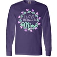 thumbnail image 3 of Inktastic I Love Being a Mimi- Circle of Hearts Long Sleeve T-Shirt, 3 of 5