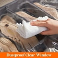 thumbnail image 3 of POINTERTECK sous le Lit Chaussure Rangement Organisateur Réglable Diviseurs Renforcé Poignée Matériaux Robustes et Respirants sous le Lit Solution de Stockage pour les Enfants Hommes et Femmes Chaussures Grande Économie d'Espace, 3 of 8