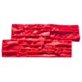 thumbnail image 3 of Textura de piedra para sellos de hormigón, sello de cemento, poliuretano rojo, texturizado de hormigón para patios y paredes exteriores., 3 of 9