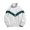 White, variant on Men's Stand Collar V Shape Color Block Track Jacket Full Zip Rib Cuff Retro Vintage Windproof Athletic Coat