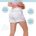 thumbnail image 3 of Hello Mello Signature Soft Pajama Lounge Shorts Bottoms, Head In Clouds Medium/Large (Women's), 3 of 8