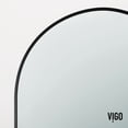 thumbnail image 2 of Vigo VG6078STCL3478 Arden 78" High X 34" Wide Shower Screen Framed Shower Door - Stainless, 2 of 7