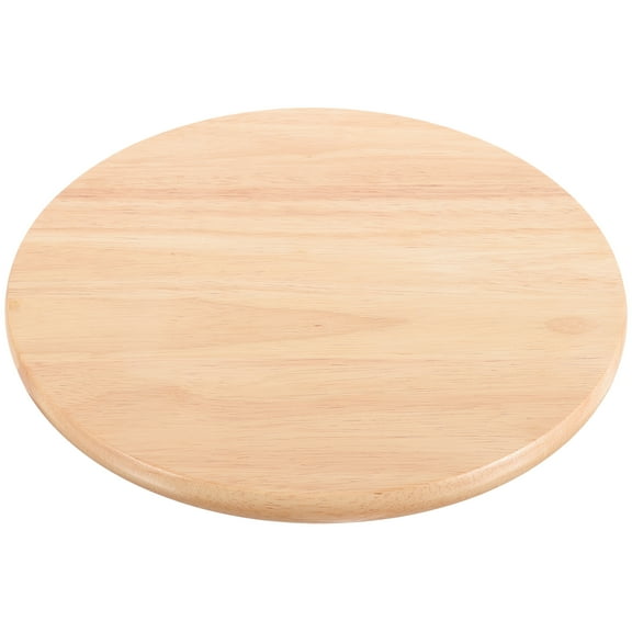 Raindrops 1Pack Easy to Clean Wooden Stool Seat for Home Use 13.8X13.8X1.2In