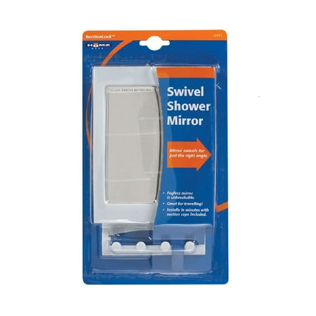 Homz 22910402.36 Swiwel Fogless Shower Mirror,
