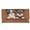Brown Linen Like, variant on Galaxy Spiral Starry Print Long Wallet, PU Leather Women's Trifold Wallet for Travel, with Zipper Pocket Buckle Womens Wallet