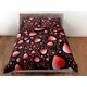 thumbnail image 3 of Corazones rojos funda nórdica juego de cama colcha, ropa de cama Lovers funda de almohada edredón, 3 of 4