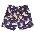 thumbnail image 2 of ALAZA Boys Swim Trunks Dreamy Cat Astronaut Beach Board Shorts Swimsuit Toddler Kid Teen XS, 2 of 6