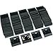 thumbnail image 3 of Earring Display Hang Cards Black Flocked 2 X 2 Inch (100), 3 of 3