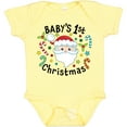 thumbnail image 3 of Inktastic Baby's 1st Christmas Santa with Candy Canes Boys or Girls Baby Bodysuit, 3 of 5