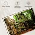 thumbnail image 6 of Elephant Stock Ta Prohm Temple Wall Art - Horizontal Canvas Wall Art - Living Room Wall Decor - Religion And Spirituality Canvas - Gray And Brown Decor - 12" x 8", 6 of 8