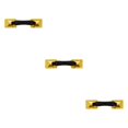 thumbnail image 2 of Justharion PVC Nylon Strap Armrest Grab Handle Canoe Kayak for Inflatable Yellow 31x7CM 3Set, 2 of 6