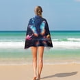 thumbnail image 4 of Wildflowers Butterfly Beach Towel Microfiber Beach Towels Sand Free Quick Dry Lightweight Travel Towels, 4 of 7