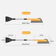 thumbnail image 4 of Ice Scraper and Extendable Snow Brush for Car, Snow Scraping Shovel with Lights, EVA Hairless Snow Brush Glass Cleaning Tool for Car Auto SUV Truck Windshield Windows, 4 of 5