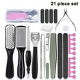 thumbnail image 1 of Professional Pedicure Tools Set, 20 in 1 Stainless Steel Foot Care Kit, 1 of 4
