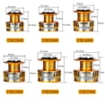 thumbnail image 3 of Moulinet de Pêche 17+1BB Roulements Boules Bobine Tout Métal Moulinet de Pêche FBE2000-FBE7000 Alliage d'Aluminium Roue de Pêche à la Carpe, Cadre Squelettique en Aluminium Rigide, 3 of 5