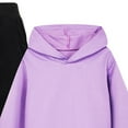 thumbnail image 5 of Kogui Baby Girls Outfits Sets Toddler Baby Girls Clothes Long-sleeve Tie Dye Hoodie Pullover and Sweatpants Print Hooded Outfits Set Size 2T 3T (Purple,2-3 Years), 5 of 6