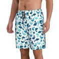 thumbnail image 2 of Fotbe Cute Shark Trajes de Baño Estampados para Hombre, Shorts de Verano de Secado Rápido, Ropa de Playa, Bañadores-Large, 2 of 6