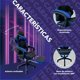 thumbnail image 4 of Silla Gamer Escritorio Ergonómica Reclinable Con Descansa Pies azul Grande Titano TT-SGCRP, 4 of 7
