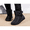 Black, variant on Women's Winter Boots - Fluffy Lined Waterproof Anti-Slip for Cold Weather