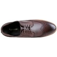 thumbnail image 5 of Urban Fox Everette Men's Dress Shoe | Brogue | Round Toe | Oxford Shoes | Dress Shoes Men | Dark Brown 13 M US, 5 of 7