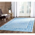 thumbnail image 2 of Safavieh Adirondack Collection ADR110D Silver and Blue Vintage Area Rug (2'6" x 4'), 2 of 3