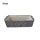 thumbnail image 5 of Wosthever Organizador de cuerda de algodón para mesa, caja de almacenamiento moderna a la moda, caja de tejido que ahorra espacio para el hogar, la Almacenamiento y organización del hogar Gris Largo Wosthever HA070956-05, 5 of 6