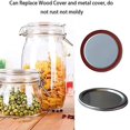 thumbnail image 3 of 70pcs Canning Lids for Mason jar, Regular Mouth Canning Lids for Ball Canning Jars, 70mm Metal Mason Jar Lids for Canning. (Split-Type Lids with Silicone Seals Rings), 3 of 7