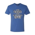 thumbnail image 2 of Wild Bobby, A Little Country, A Little Hood, Pop Culture, Men Premium Tri Blend Tee, Vintage Royal, Small, 2 of 4