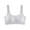 White, variant on LYMAYTER Girls Training Bras Teen Breathable Pads Sports Bras Comfortable for 12-15Y Active Teens