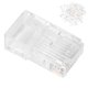 thumbnail image 4 of Conectores Cat5E aplicación amplia chapada en oro modular RJ45 100 piezas para TV, 4 of 8