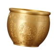 thumbnail image 4 of Cuenco de latón, cuenco de Feng Shui, decoración del hogar, regalo, cuenco de riqueza, lavabo para el Festival de Primavera, 4 of 9