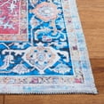 thumbnail image 6 of SAFAVIEH Serapi Kimberlyn Traditional Machine Washable Area Rug, Rust/Navy, 6'7" x 9', 6 of 14