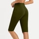 thumbnail image 4 of Karight Women Knee Length Leggings Yoga Capris High Waisted Tummy Control Yoga Pants Athletic Biker Shorts with Pockets, 4 of 6