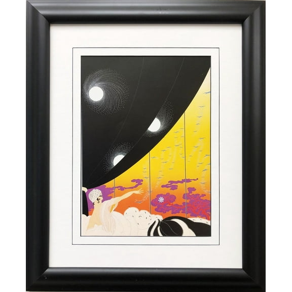 Erte "The Coming of Spring" Newly CUSTOM FRAMED Print Art Generic